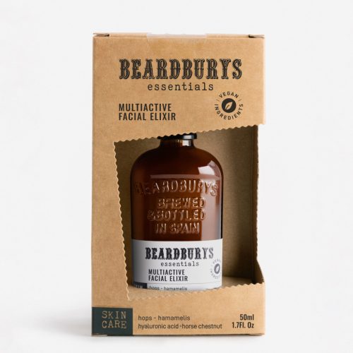 Beardburys Essentials Hidratáló Arckrém | 24H Multiactive Facial Elixir - 50 ml