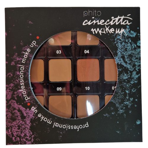 Phito Cinecitta Make Up Mélyítő paletta 12 színű