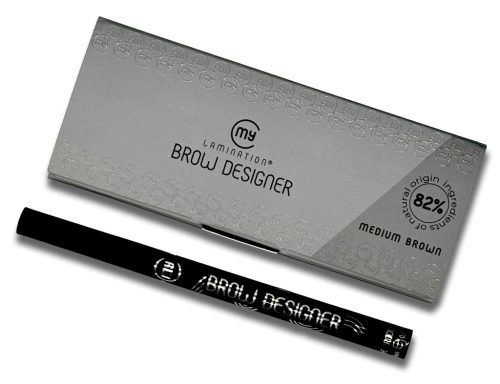 My Lamination 3 hegyű szemöldökfilc - Sötétbarna